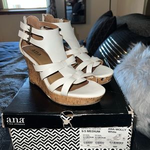 White A.N.A Molly Shoes